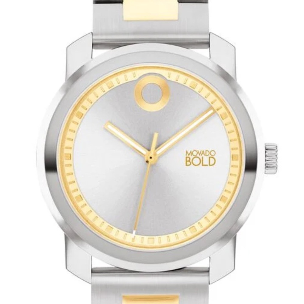 MOVADO Trend Propel 43mm men’s tow tone watch